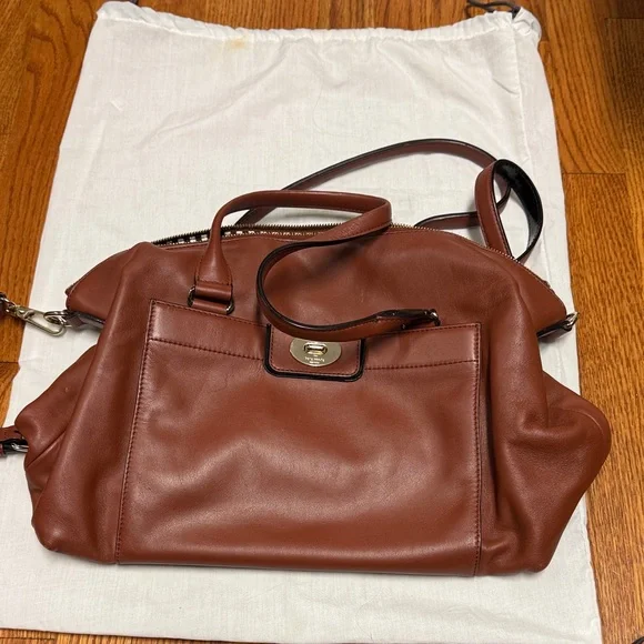 Kate Spade Brown Leather Handbag - Picture 1 of 6